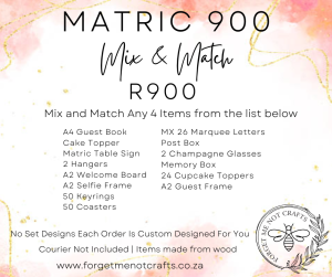 Matric 900 Mix & Match