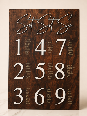 Seating Plans